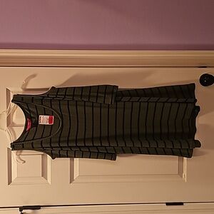 Cold shoulder A line dress